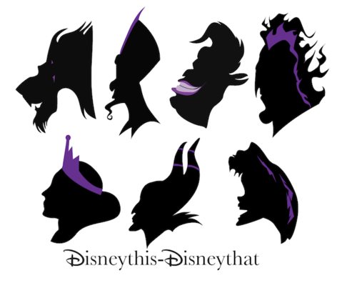 Download Day 84 - His & Hers Disney Villains Silhouettes ...